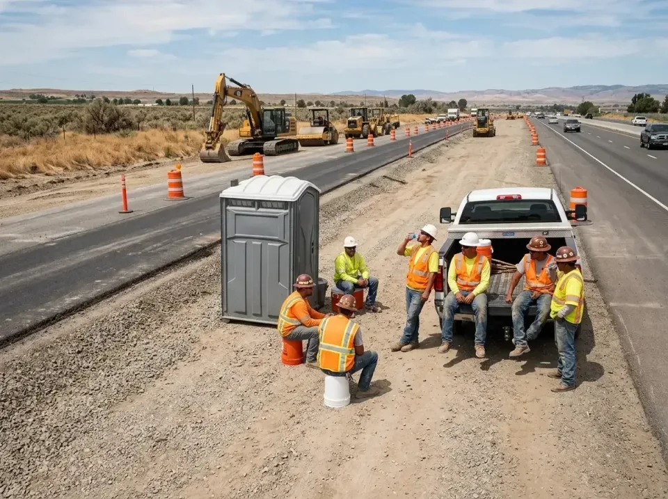 highway-road-construction-crew-007 — frequently asked questions, Porta Potty and Restroom Rentals in West New York, NJ